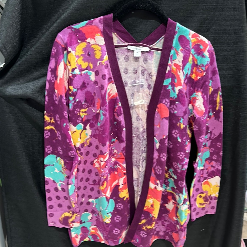 Isaac Mizrahi 100% Cotton Cardigan